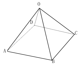 正四角すい問題図