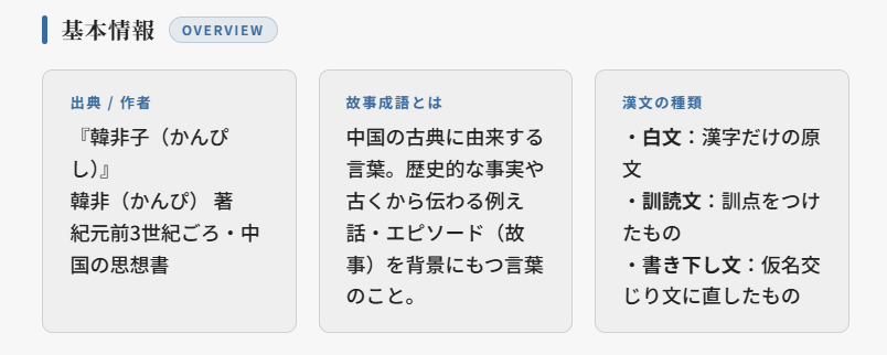 今に生きる言葉のポイント①
